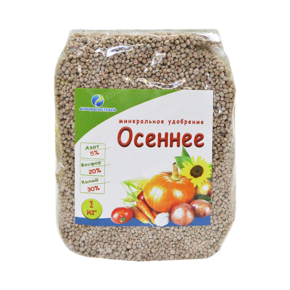 Минеральное удобрение "ОСЕННЕЕ"-1кг/УСПЕХ садовый центр Успех